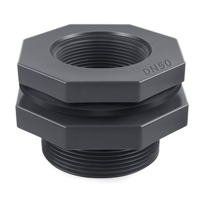 Bulkhead Pipe Fitting Connector Coupler Water Tanks Hole Drainer Multipurpose