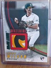 2025 Topps Update Series Jacob Wilson Major League Material MMU-JWI RED /5