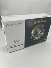 Xbox One S 1TB Console Sea Of Thieves Box Only Ships Fast Microsoft Rare