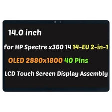 14" for HP Spectre x360 14-EU N67766-001 OLED LCD Touch Screen Display Assembly