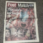 2005 Liverpool newspaper Daily Post match European Cup final champions league