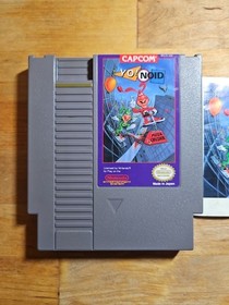 Nintendo Capcom Yo! Noid NES Game with Manual & Sleeve. AUTHENTIC TESTED