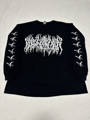2019 Blood Incantation Band Logo LS T-Shirt Size XXL Interdimensional Extinction