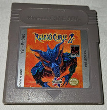 Rolan's Curse 2 Cartridge Only Authentic Nintendo Game Boy DMG USA New Battery