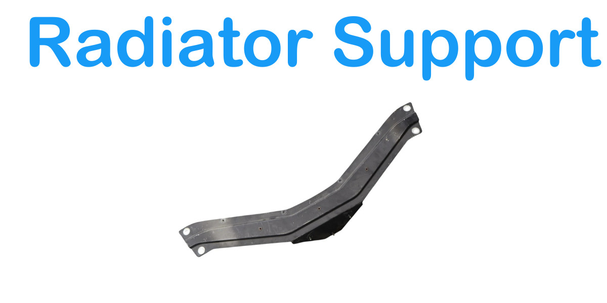 03-13 Maserati Quattroporte Front Upper Engine Radiator Support Bracket Oem