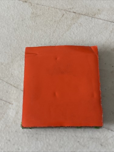 Vintage Brougham Emblem 1.25 Inches Square/Reverse Side is Sticky Adhesive - Picture 2 of 2