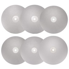 6pack Diamond Flat Lap Disc 8" x 1/2" Arbor 240/320/600/800/1200/3000 Grit