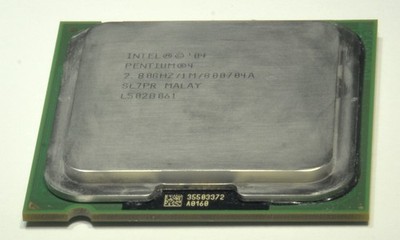 Intel Pentium 4 SL7PR 2.80GHz 1MB 800MHz Single-Core LGA 775 Desktop Processor