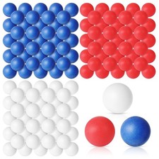 120 Pack Colored Table Tennis Balls 40 mm Plastic Balls Bulk for DIY Arts, Pe.
