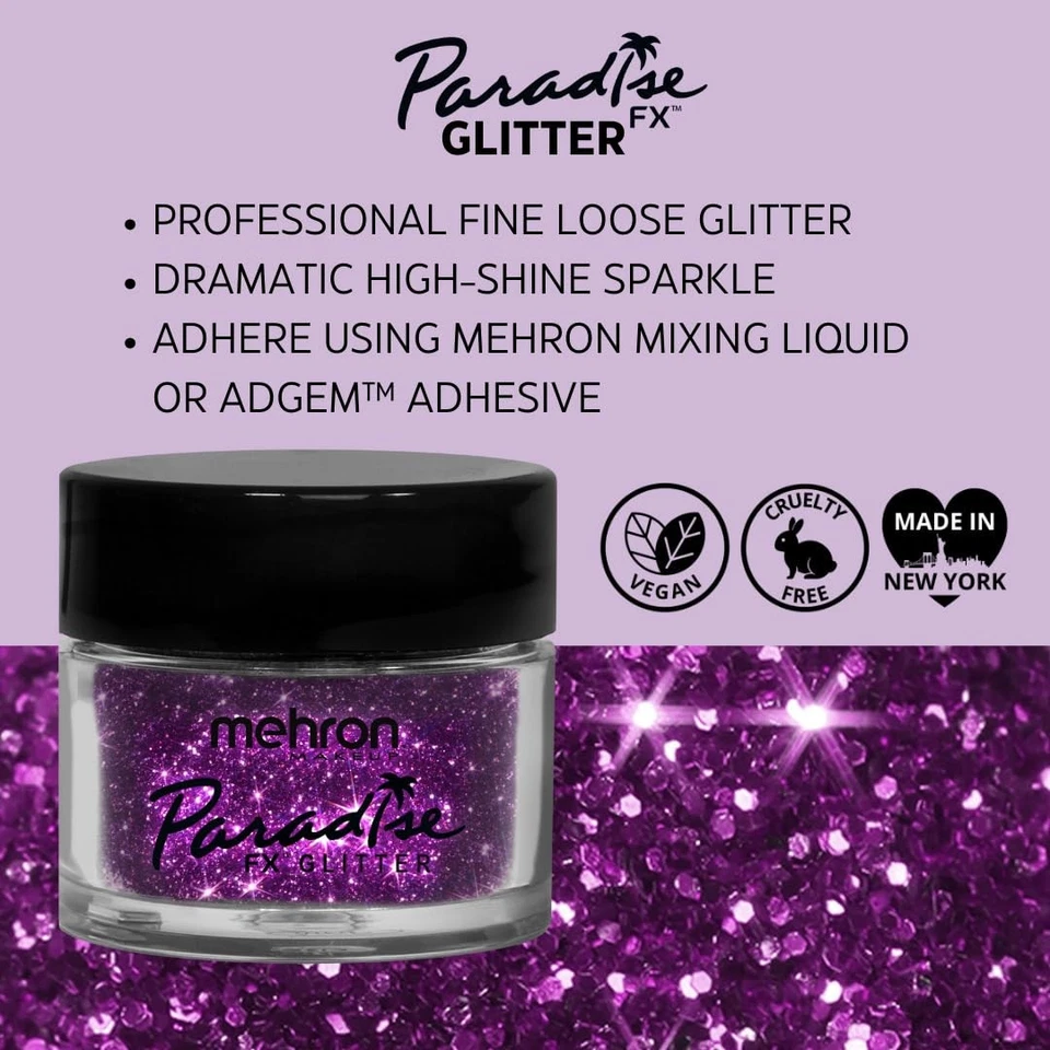 Mehron Paradise 闪耀 - Fuchsia — 第 2/4 张图片