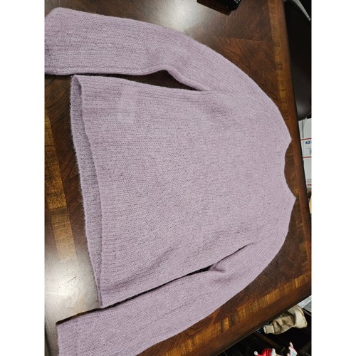 Vince Alpaka Mohair Wolle Lila Flieder Lavendel Pullover Größe XXS 0 - Bild 6 von 6