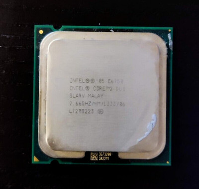 CPU Intel Core 2 Duo E6750 - 2,66 GHz 2 (HH80557PJ0674MG) Prozessor