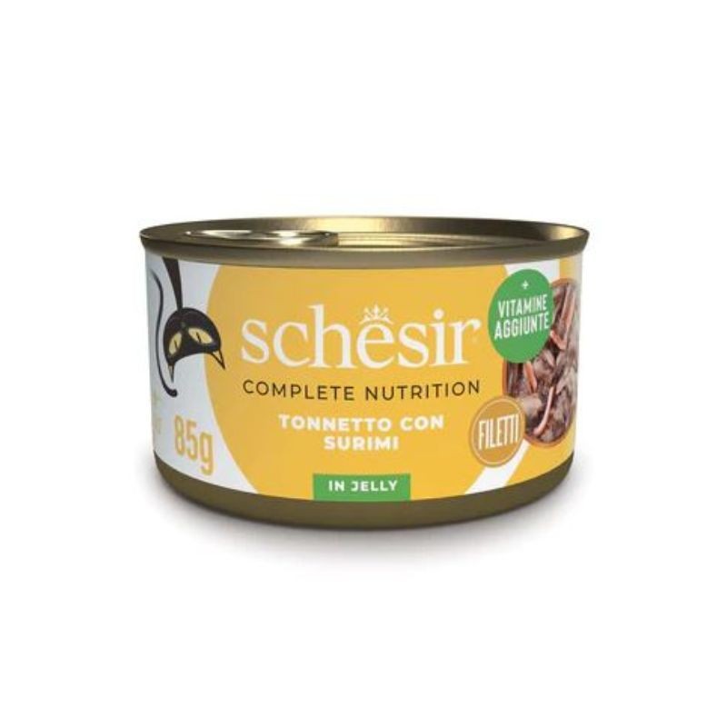 Schesir Cat In Scatola Con Tonno E Surimi 85 G - Immagine 3