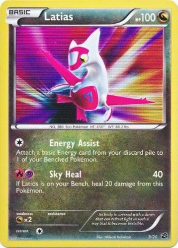 Latias - 9/20 - Dragon Vault #9/20 Pokemon TCG