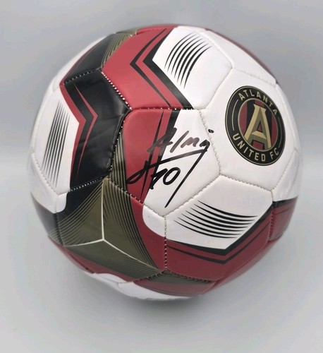 Balón firmado por Miguel Almiron atlanta united star jugador de fútbol certificado de autenticidad ug - Imagen 1 de 3