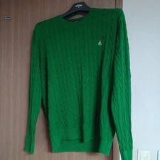 Beanpole Green Cable Knit Sweater L