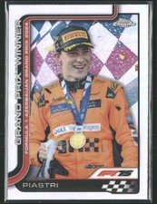 2025 Topps Chrome F1 Oscar Piastri #109 GP Winner - Azerbaijan Refractor (F)
