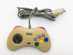 Sega Saturn White HST-3220 NTSC-J Tested w/ Controller + THE KING OF FIGHTERS 95