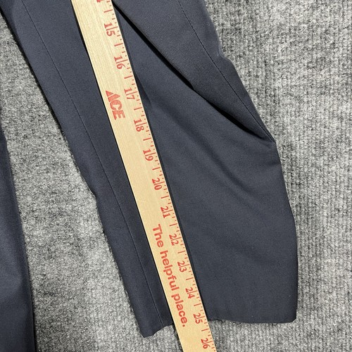 VINTAGE Haspel Marshall Fields Blazer Jacket Mens Size 44 Navy Blue Cotton USA - Picture 16 of 20