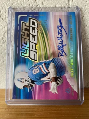 2025 Panini Luminance Billie „White Shoes“ Johnson Auto /50 #No.LSI-BWS - Bild 1 von 2
