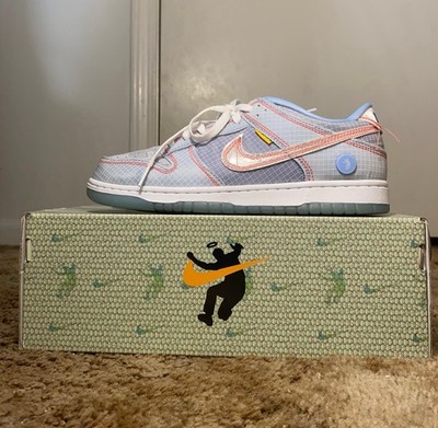 Size 7.5 - Nike Dunk Low x Union LA Passport Pack - Argon