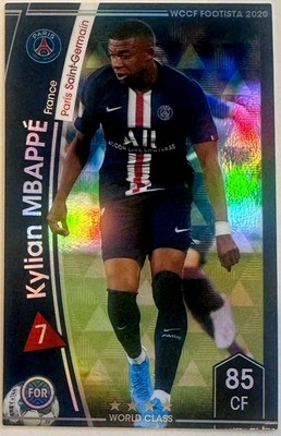 Panini WCCF FOOTISTA 2021 Kylian Mbappe PSG F20-3-7 EX France Japan Promo