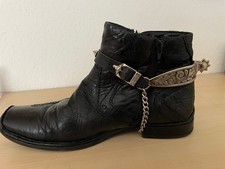 3x Westernstiefel Bänder-Cowbay-Schuhe/ Biker Stiefel "Joe Sanchez"- Spanien 