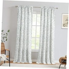 Bedroom Curtains 84 Inches Long, Set of 2 Panels 52"W x 84"L Pack of 2 Blue