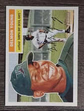 2005 Topps Heritage #374 Delmon Young