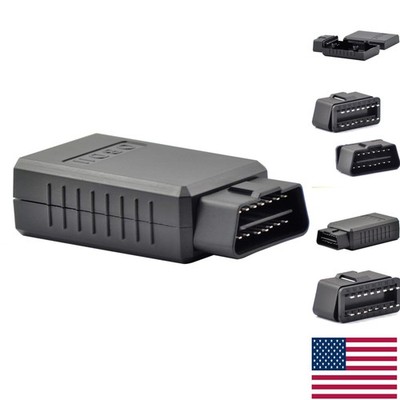 Durable Waterproof OBD-II 16 Pin Connector with Screws for Easy DIY Cabling