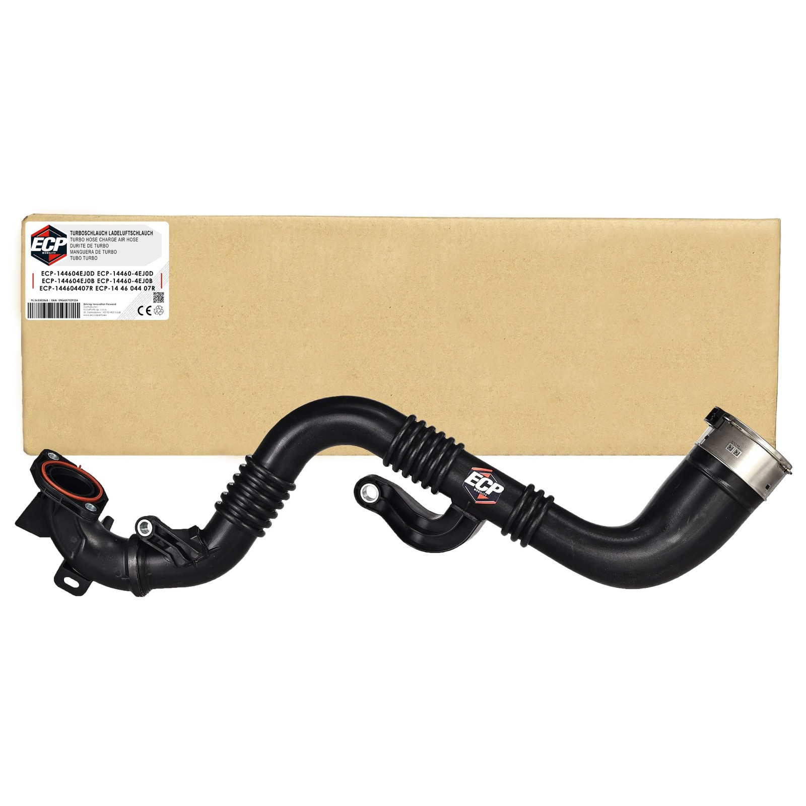 Tuyau turbo 144604EJ0D pour Renault Megane IV et Kadjar 1.2 TCe en caoutchouc renforcé