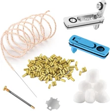 Flint and Wick Replacement Set-Upgraded Lighter Repair Kit for Fluid Lighter & I