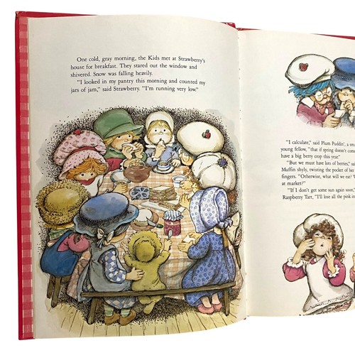 Strawberry Shortcake and the Winter That Would Not End Hardcover Wallner Vtg - Foto 5 di 7