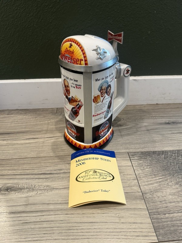 2006 Anheuser-Busch "Budweiser Today" Stein