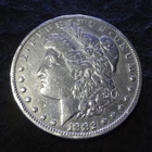 1882-CC Morgan Silver Dollar - Solid XF details from the Carson City Mint