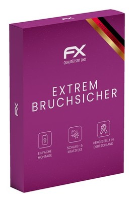 atFoliX Glasfolie für GitUp G3 Duo FOV 90 Displayfolie 9H Schutzpanzer