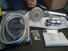 High Pressure Shower Head 5 Settings Handheld Shower Heads Spray With 5 FT Hose