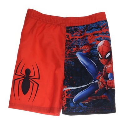 Marvel, Badeshorts, Größe: 92/98, Rot/Blau/Schwarz/Mehrfarbig, Polyester #yEh