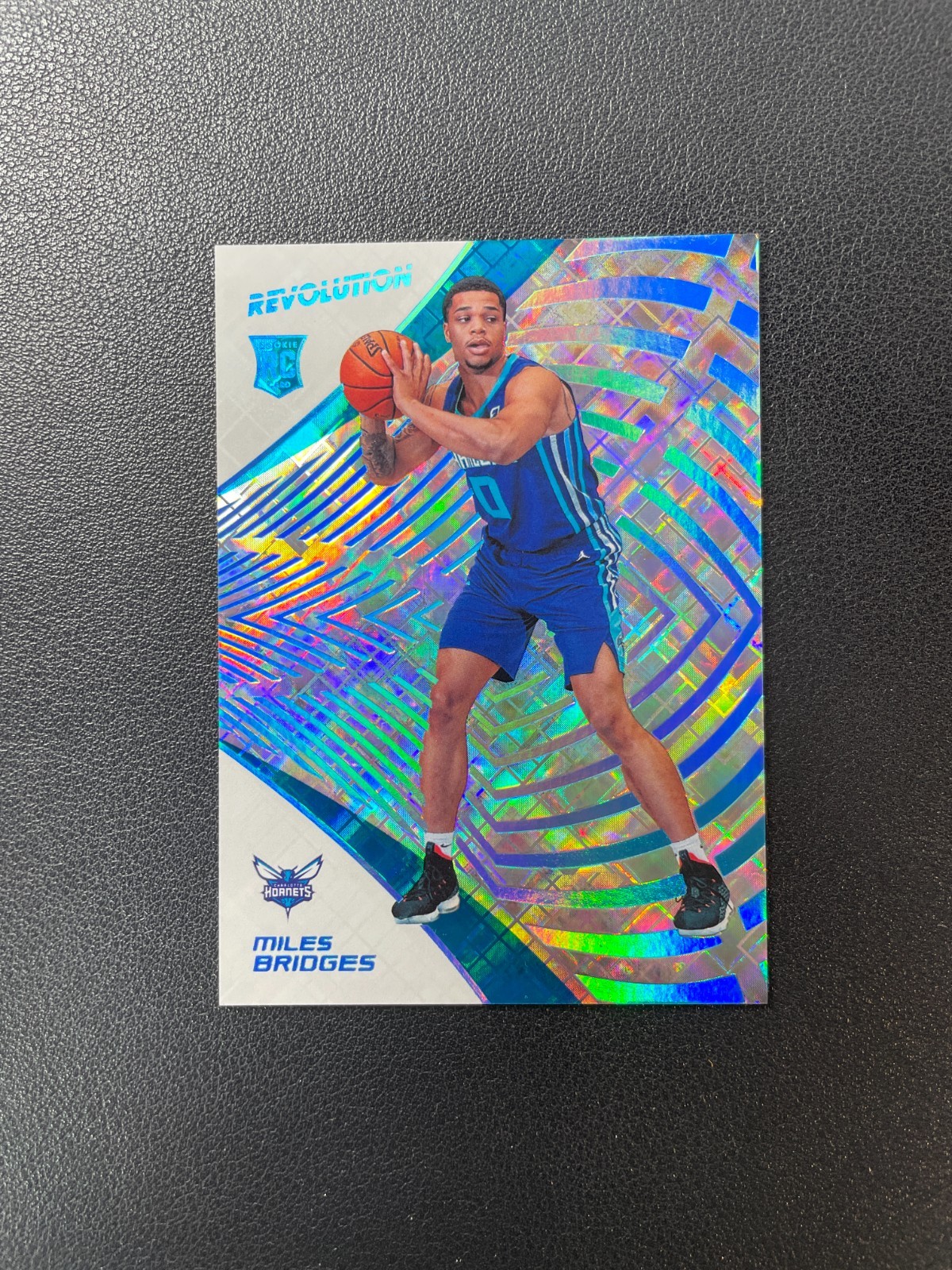 2018-19 Panini Revolution Basketball Miles Bridges Rc Rookie Cosmic 031/100 BJAB