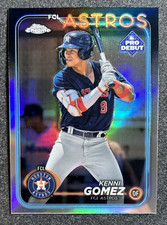 Kenni Gomez Astros 2024 Topps Pro Debut Refractor Houston Astros