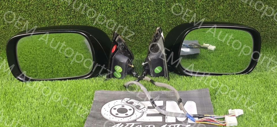 Lexus LS430 2001-2006 Genuine Door Electric Side Mirrors Pair OEM JDM Used - Image 2 of 4