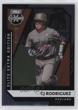 2021 Panini Elite Extra Edition 270/999 CJ Rodriguez #158 10k8