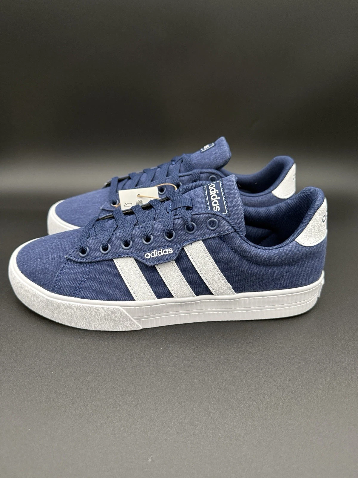 adidas Men's Daily 3.0 Sneaker, Bright Royal/White/Bright Royal IE5680