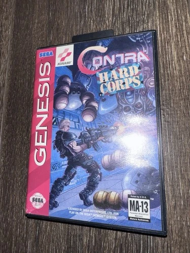 Contra: Hard Corps (Sega Genesis) - CIB - Rare - Authentic