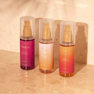Oriflame Body Mist Giordani Gold Everlasting Glow Fragrance Amber Elixir Possess