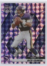 2025 Panini Mosaic Reactive Purple Mosaic Prizm Rich Gannon #225 00r3