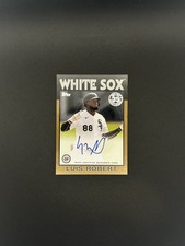 2021 Topps Update - 1986 Topps Baseball Autographs - Gold /50 Luis Robert