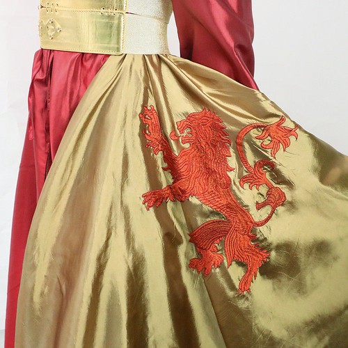 Game Of Thrones Cersei Lannister Dress & Daenerys Targaryen Qarth Dress Costume - Picture 5 of 12