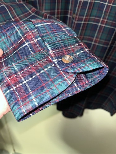Vintage Sir Pendleton Men's, X-Large Multicolored Plaid Long Sleeve Wool Shirt. - Picture 2 of 10