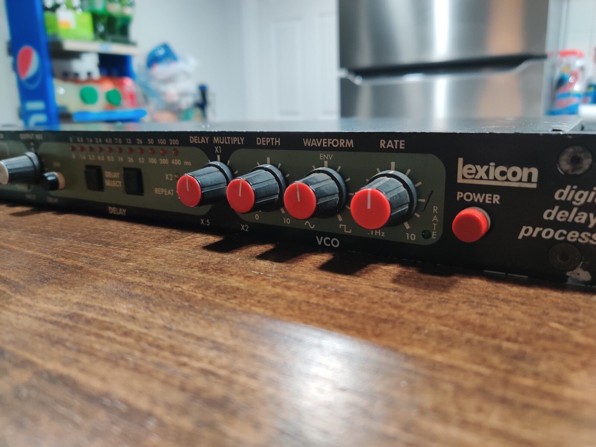 Lexicon PCM-41 Rack Mount Digital Delay Processor Guitar Effects